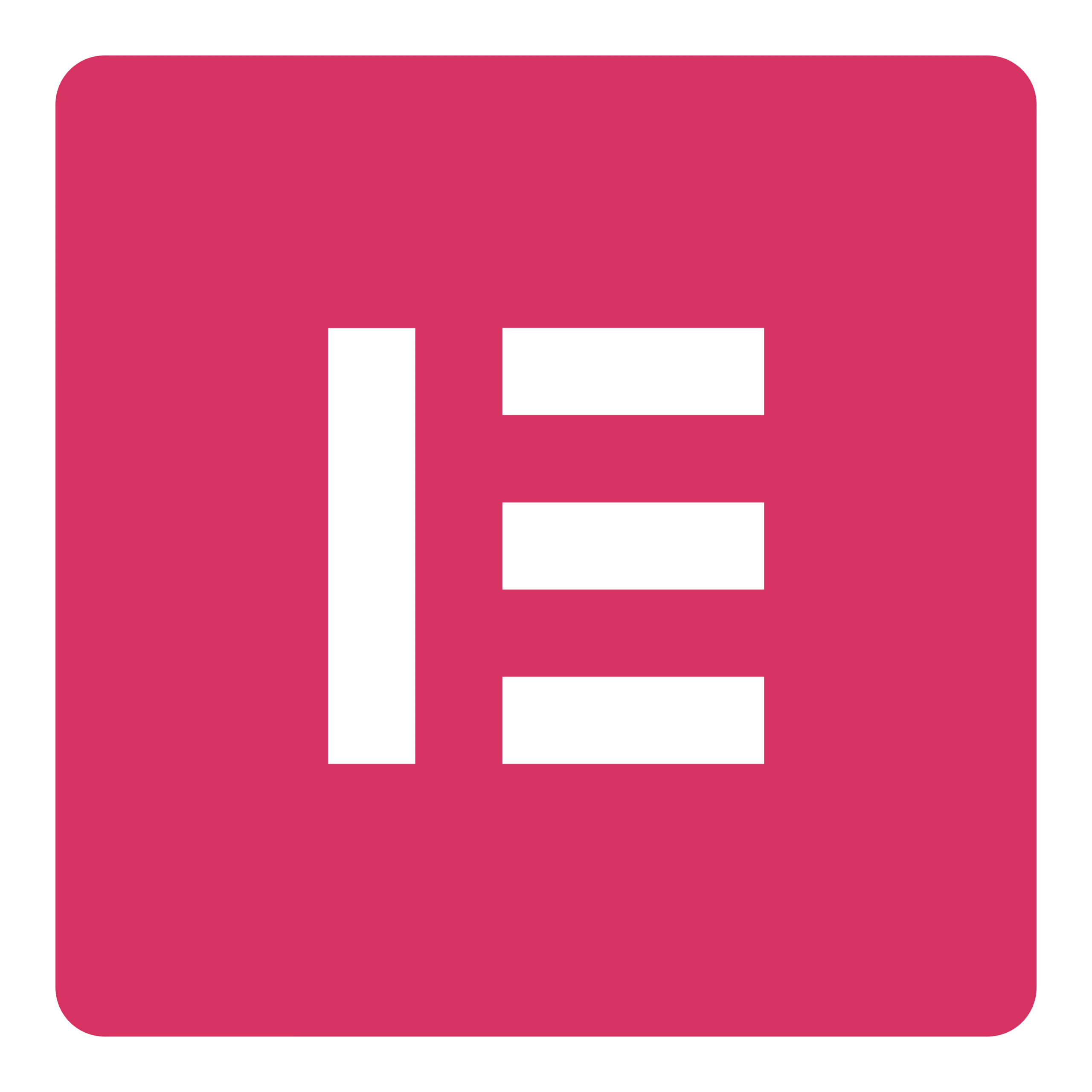 Elementor icon representing the WordPress page builder used for creating responsive websites, designing modern layouts, and building SEO-optimized pages